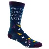 Crazy Dog Women's Why Yes Actually I Can Drive A Stick Socks Funny Halloween Party Witch Graphic Novelty Footwear - 3 of 4