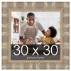 PosterPalooza | 30x30 Wide Bamboo Picture Frame, UV Acrylic, 4 Finishes - Brown, Black, Silver, and Natural - 2 of 4