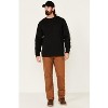 Carhartt Men's Loose Fit Heavyweight Long Sleeve Logo Graphic Work T-Shirt - K231-CHR - 3 of 4