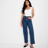 Women's High-Rise Straight Jeans - Universal Thread™ - image 3 of 4