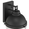 Possini Euro Design Possini Euro Sargasso 11" Sand Black Marine Grade Outdoor Wall Light - 3 of 4