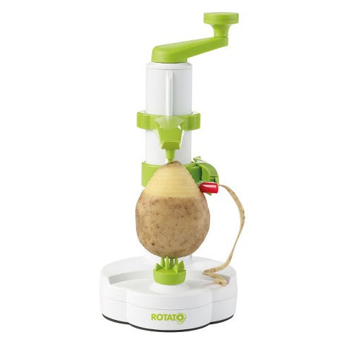 Starfrit Rotato Express Electric Peeler - Instantly Peel Potatoes, Fruits,  and Vegetables - Includes 2 Blades and Thumb Knife in the Food Slicers  department at