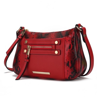 MKF Collection Essie Snake embossed Crossbody by Mia K