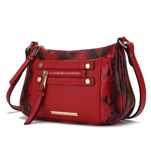 MKF Collection Essie Snake embossed Crossbody by Mia K - 1 of 4