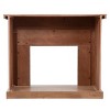 Standlon Electric Fireplace with Faux Stone Surround - SEI - 4 of 4