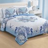 Collections Etc Beach Delight Quilt Set - 2 of 3