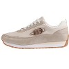 bebe Women's Fashion Sneakers - Casual Athletic Shoes with Multi-Material Upper and Dual Laces - 3 of 4