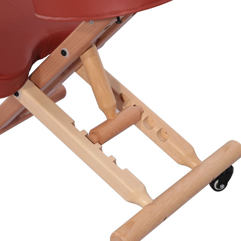 Master Massage Comfort Plus Wooden Kneeling Posture Chair, 2 of 4