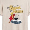 Women's - Disney - The Sword And The Stone Oversized Graphic T-Shirt - 2 of 4