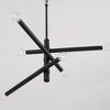 Capital Lighting Zane 6 - Light Chandelier in  Matte Black - 2 of 4
