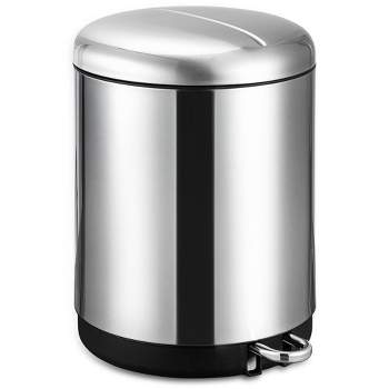 Kitchen Trash Can with Lid, Dual Compartment Recycling Kitchen Step Trash Can - 8 Gall