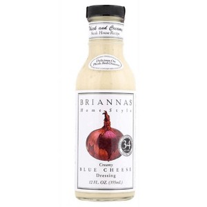 Briannas True Blue Cheese Home Style Dressing, 12 fl oz (Pack of 2) - 1 of 1