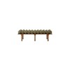 Meridian Furniture,Landon Vegan Leather Bench - 4 of 4
