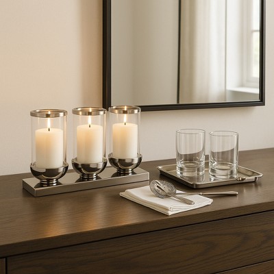 Sagebrook Home Candle Centerpiece - Thumbnail 3