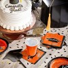 Creative Converting Graduate School Spirit Orange Paper Beverage Napkins 108ct - 2 of 4