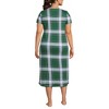 Lands' End Women's Cotton Short Sleeve Midcalf Nightgown - 2 of 3