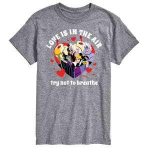 Men's - Disney Villains - Valentine's Day Short Sleeve Graphic T-Shirt - 1 of 4