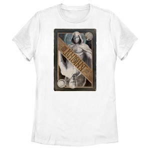 Women's Marvel: Moon Knight Split Personality Playing Card, Who Will Win T-Shirt - 1 of 4