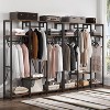 Tribesigns Freestanding Wardrobe Rack Organizer - 4 of 4