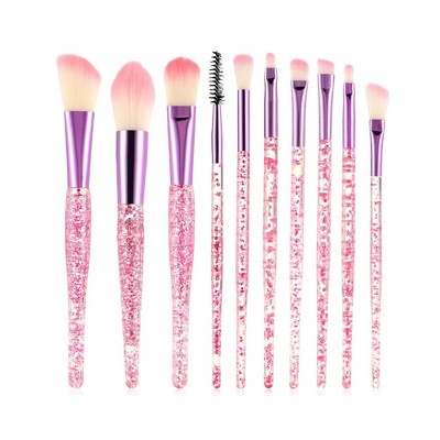 LOVELAY CREATIONS 10-Piece Makeup Brush Set