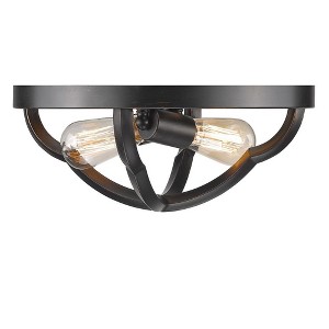 Golden Lighting Saxon Flush Mount - 1 of 1