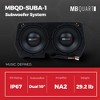 MB Quart Can-Am Defender Audio Upgrade, 400 Watt Dual 10-Inch Subwoofer System - 3 of 4