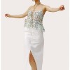 Women's Peacock Chiffon Tank Top - Illa Illa - 3 of 3