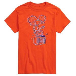 Men's - Hey Arnold! - 3D Arnold Short Sleeve Graphic T-Shirt - 1 of 4