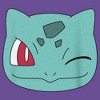 Women's Pokemon Bulbasaur Wink Face Racerback Tank Top - 2 of 4