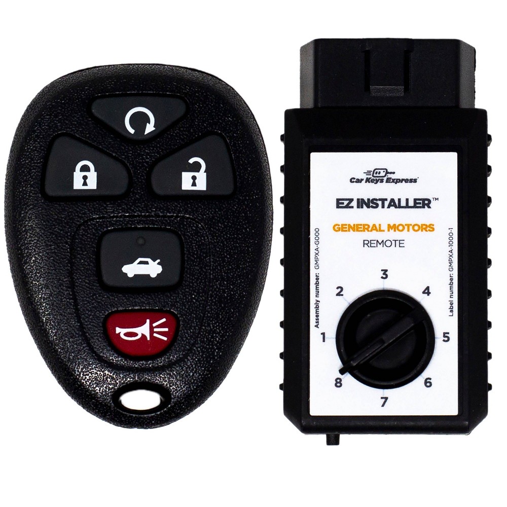 Photos - Other for Motorcycles Car Keys Express GM Keyless Entry Remote with Installer GMRM-MZ1RE