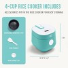 GreenLife 4 Cup Rice and Grains Cooker - 3 of 4