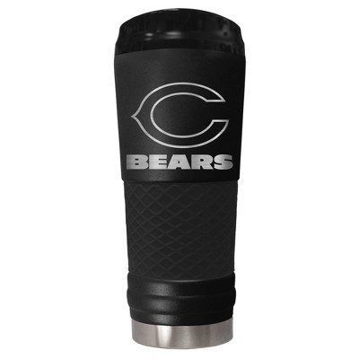 NFL Chicago Bears The Stealth Draft 24oz Powder Coated Laser Etched Vacuum Insulated Tumbler