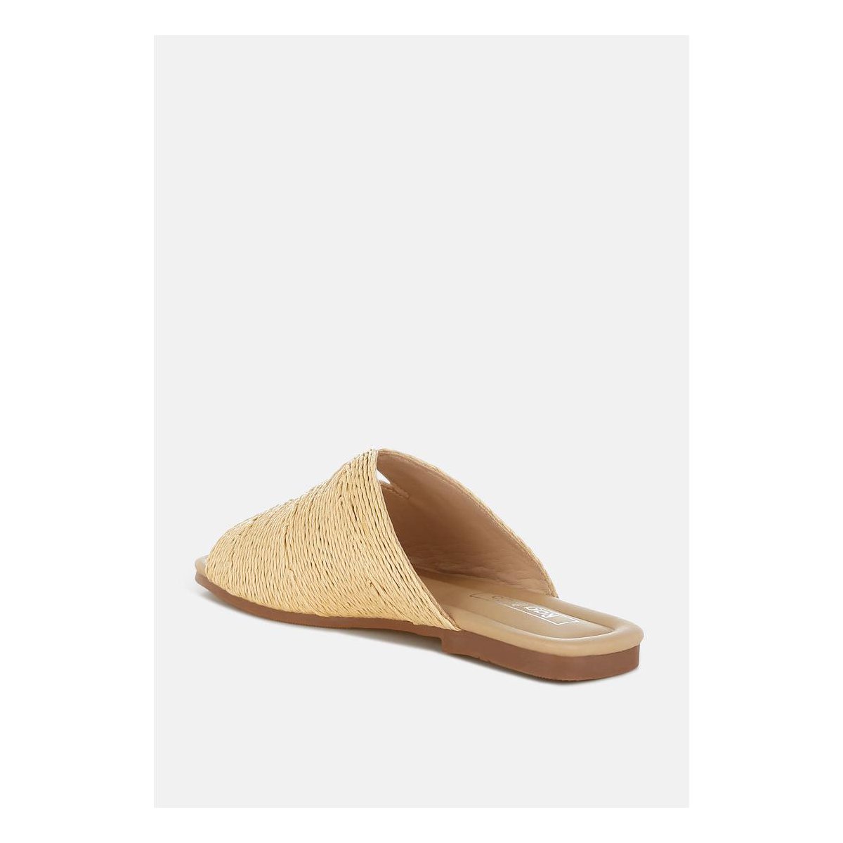 Обувь Rag & Co Womens Daisy Doe Raffia Square Toe Flats 9 — фото 4