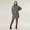 Anna-Kaci Women’s Fleece-Lined Bare-Legs Pantyhose with Soft Stretch Waistband and Skin-Transparent Effect - 2 of 4