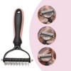 Unique Bargains Pets Grooming Supplies 6.69"x3.54" Deep Pink 1 Pc - 2 of 4