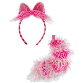 HalloweenCostumes.com   Women  Cheshire Cat Ears and Tail, Pink