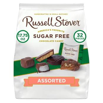 Russell Stover Candy Sugar Free Gusset Bag - Assorted - 17.75oz