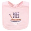Hudson Baby Infant Girl Cotton Bibs, Food Puns Girl, One Size - 2 of 4