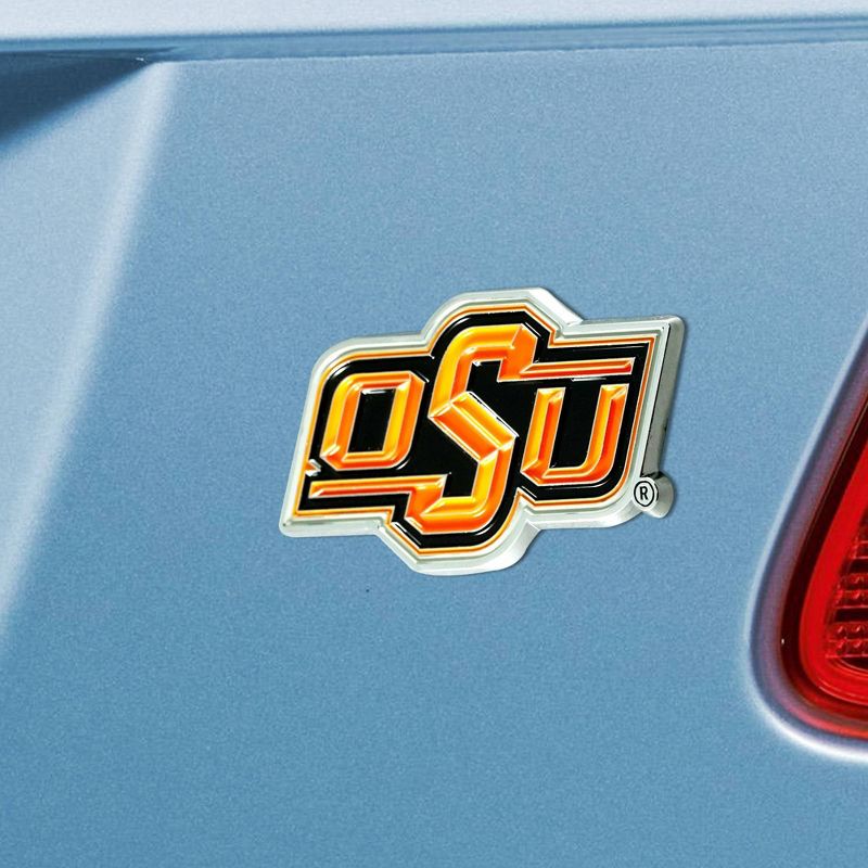 NCAA Oklahoma State Cowboys University 3D Metal Emblem, 2 of 4