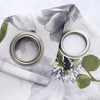 RT Designers Collection Eden Printed Blackout Grommet Window Curtain Panel 54" x 84" Silver - 3 of 4