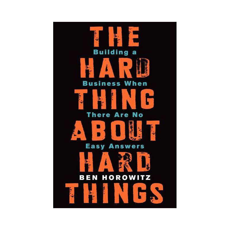 The Hard Thing about Hard Things - by  Ben Horowitz (Hardcover), 1 of 3