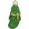 Old World Christmas Go Pickle! Card Game with Glass Blown Pickle Ornament - 2 of 4