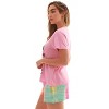 Just Love Womens Tie Dye Shorts Set  Trendy, Comfortable Sleepwear - 2 of 4