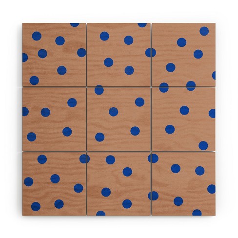 Wooden discount wall dots