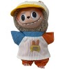 Doll Clothes Superstore Rust and Blue Corduroy Outfit Set for 17.5 cm Labubu Dolls – Hat, Shirt & Pants - 2 of 4