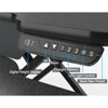 VersaDesk PowerPro Elite 40" Electric Height Adjustable Standing Desk Converter, & USB Port, Black - 4 of 4
