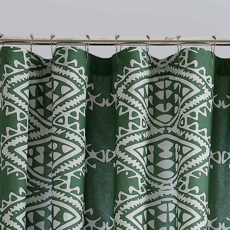 Aisha Shower Curtain Green - Jungalow by Justina Blakeney, 3 of 7