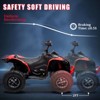 Kids 12V Ride On Electric ATV, Licensed Bombardier BRP Can-Am 4 Wheeler Quad, LED Lights, Music, High/Low Speeds - 3 of 4