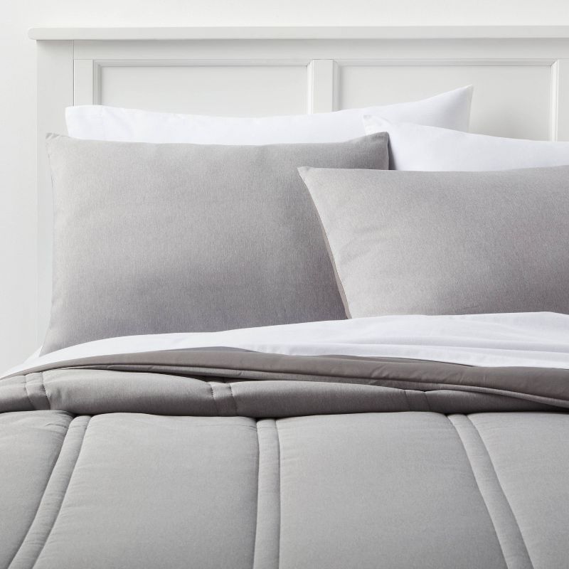 Standard Lofty Microfiber Comforter Sham - Room Essentials™, 3 of 5