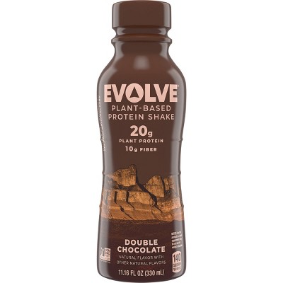 Evolve Double Chocolate Protein Shake - 11.16 fl oz Bottle